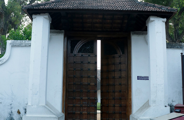 The first gateway and the forecourt